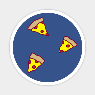 Three Little Pizza Slices Magnet